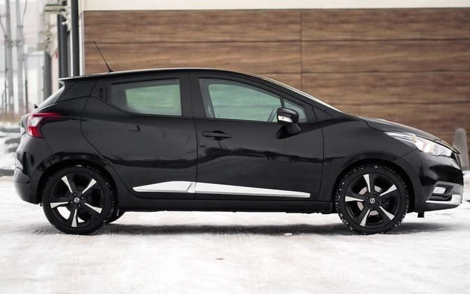 Nissan Micra cena 42900 przebieg: 53000, rok produkcji 2017 z Żary małe 56